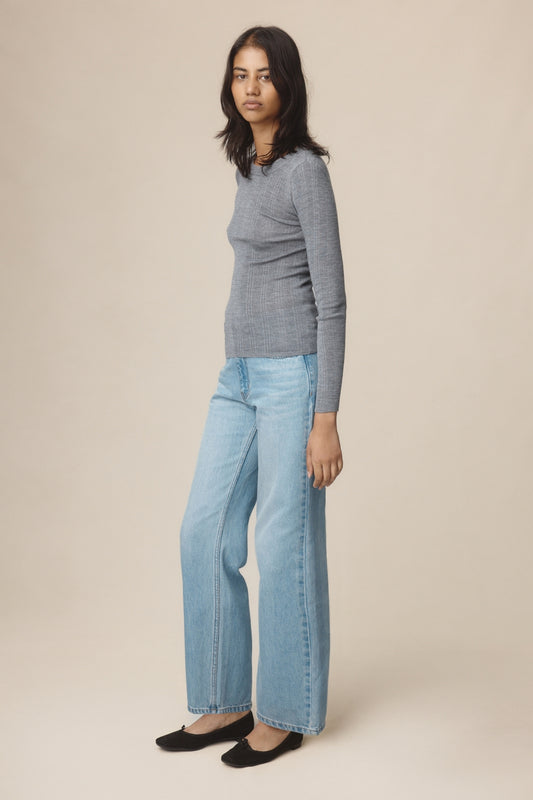 Ana Top | Soft Charcoal