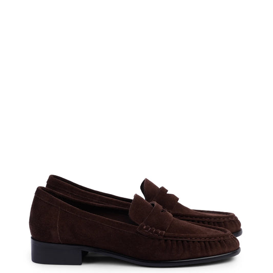 Rachel Loafer | Espresso Suede