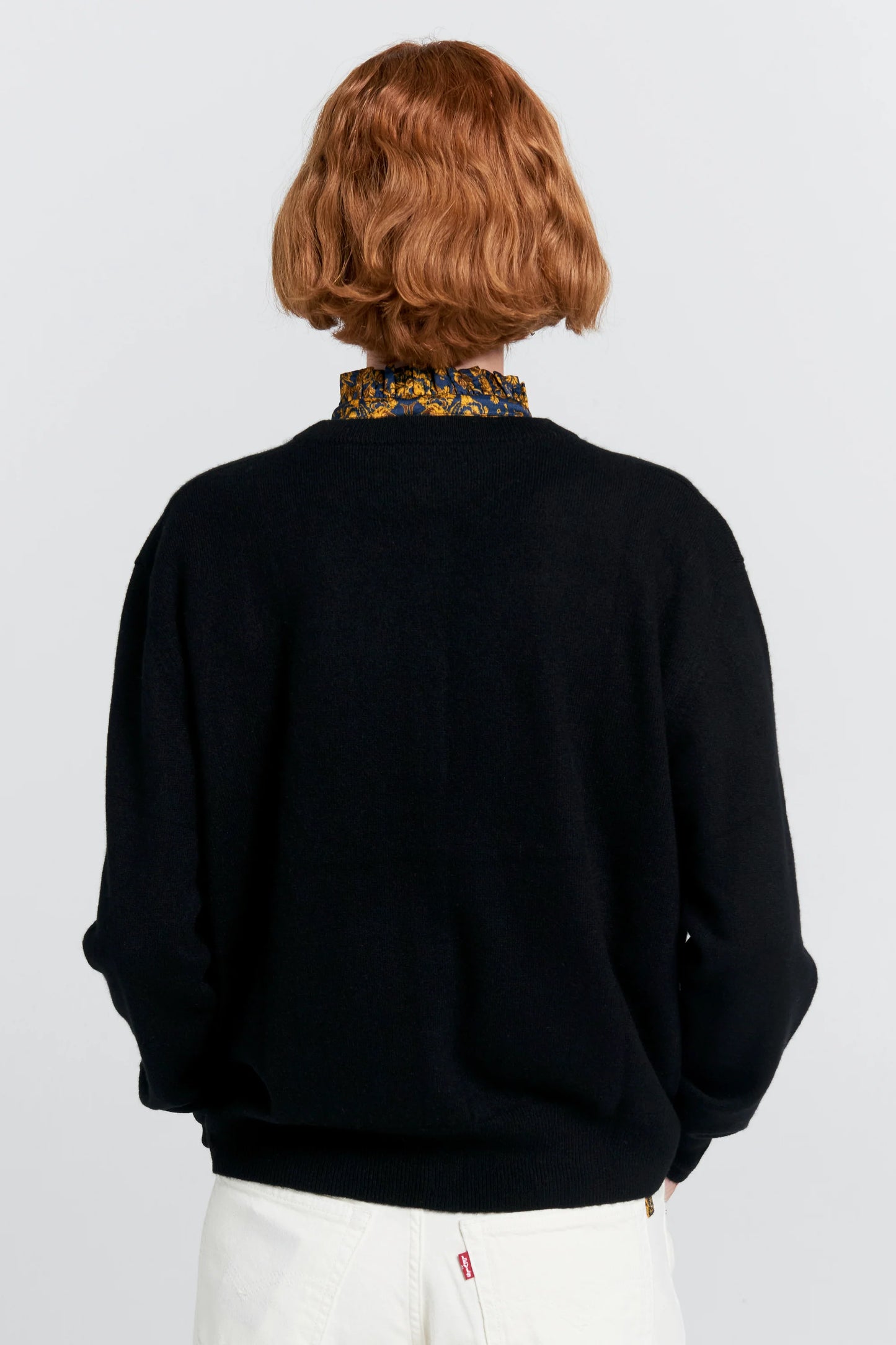 Posy Cashmere Cardigan | Black