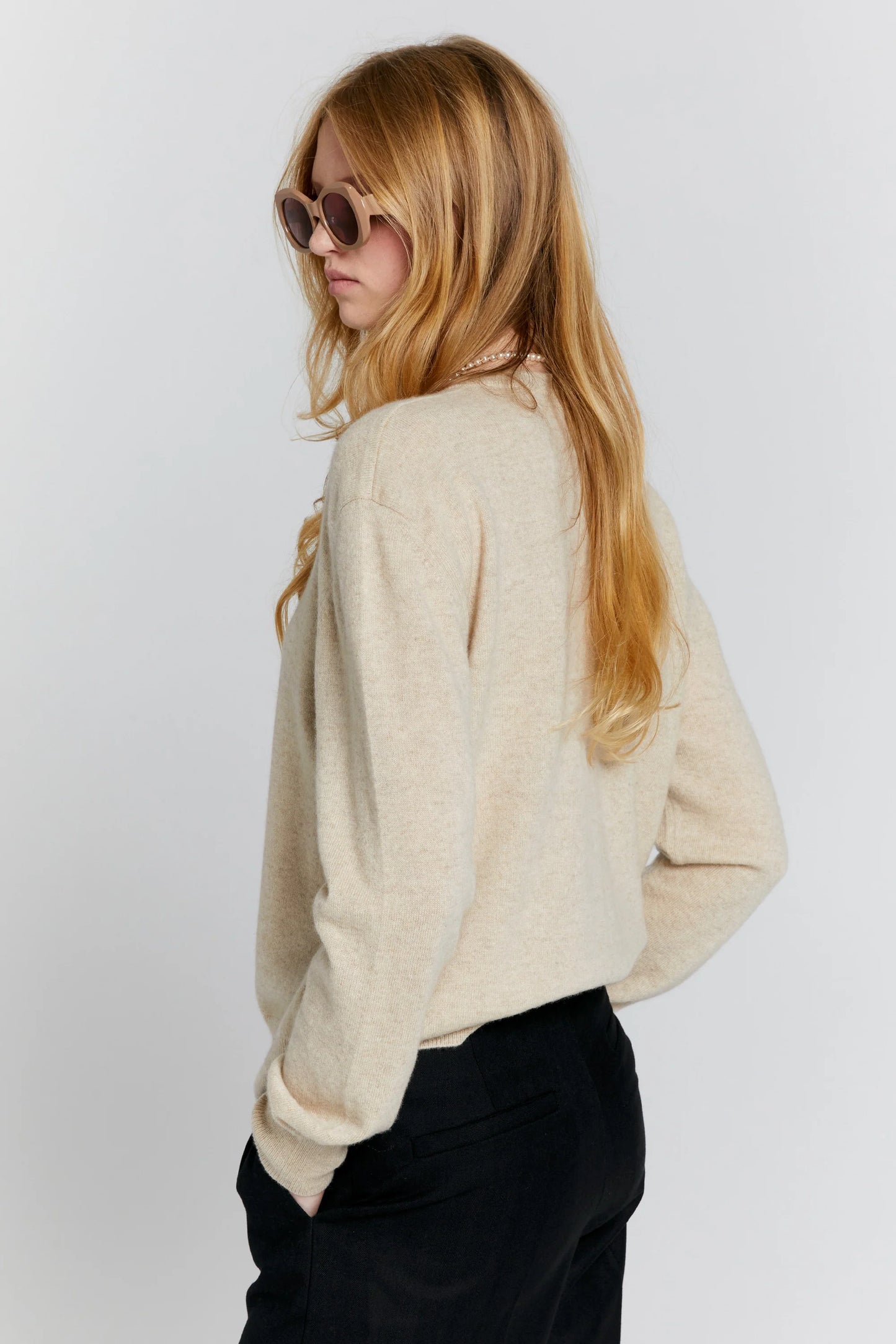 Posy Cashmere Cardigan | Stone Marle