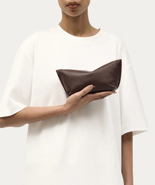 Medium Poucher | Dark Cherry