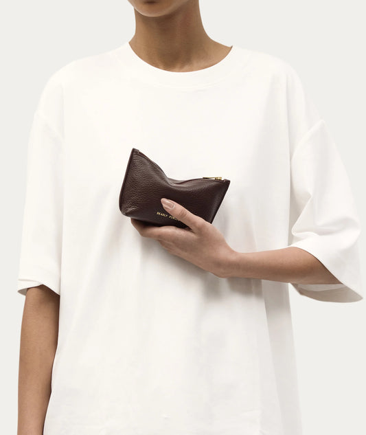 Mini Poucher | Dark Cherry