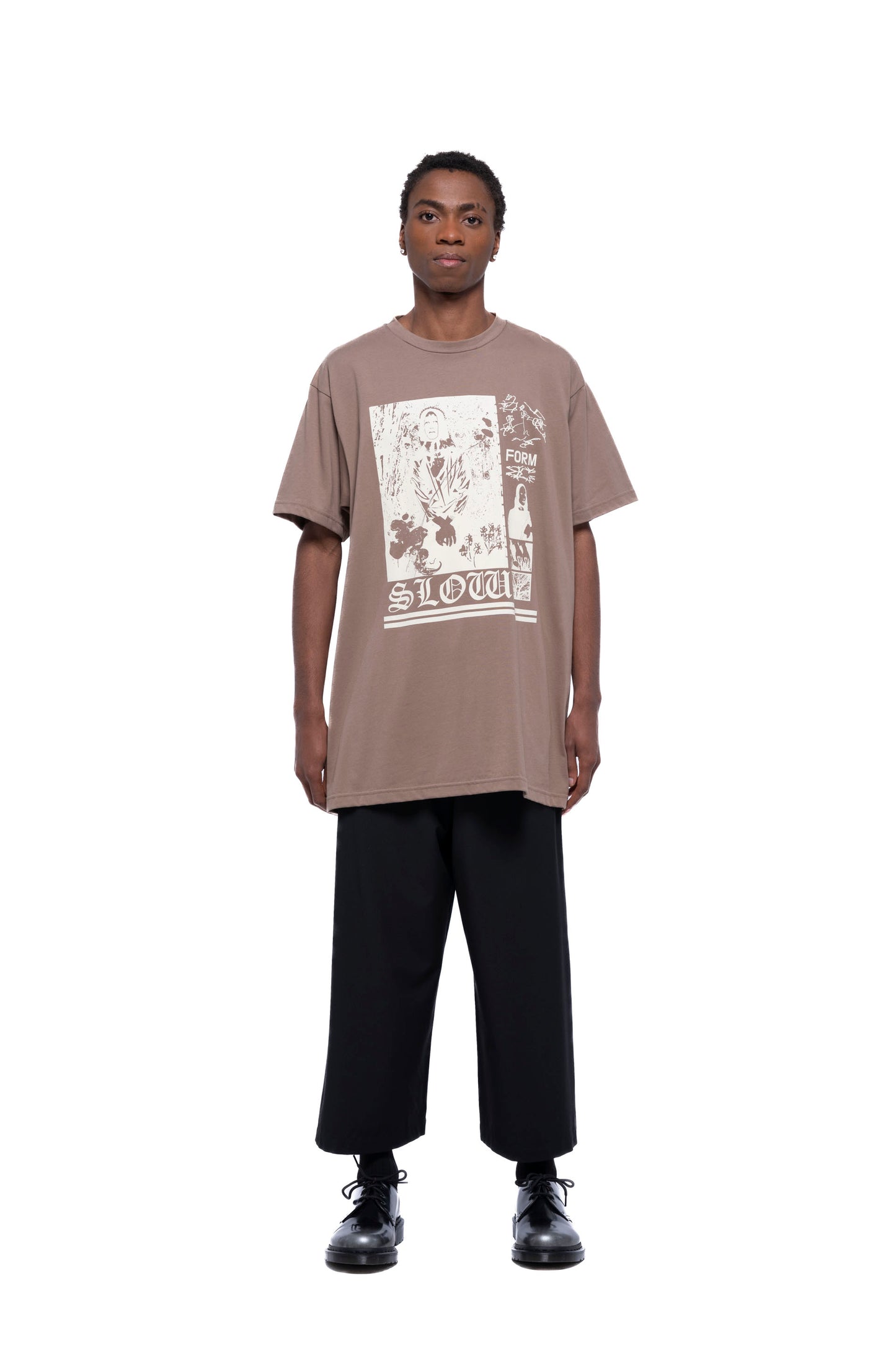 Slow Form T-shirt | Fawn