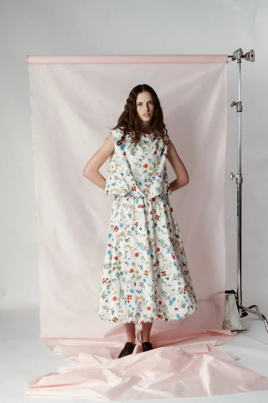 Occasionally skirt | Cream floral
