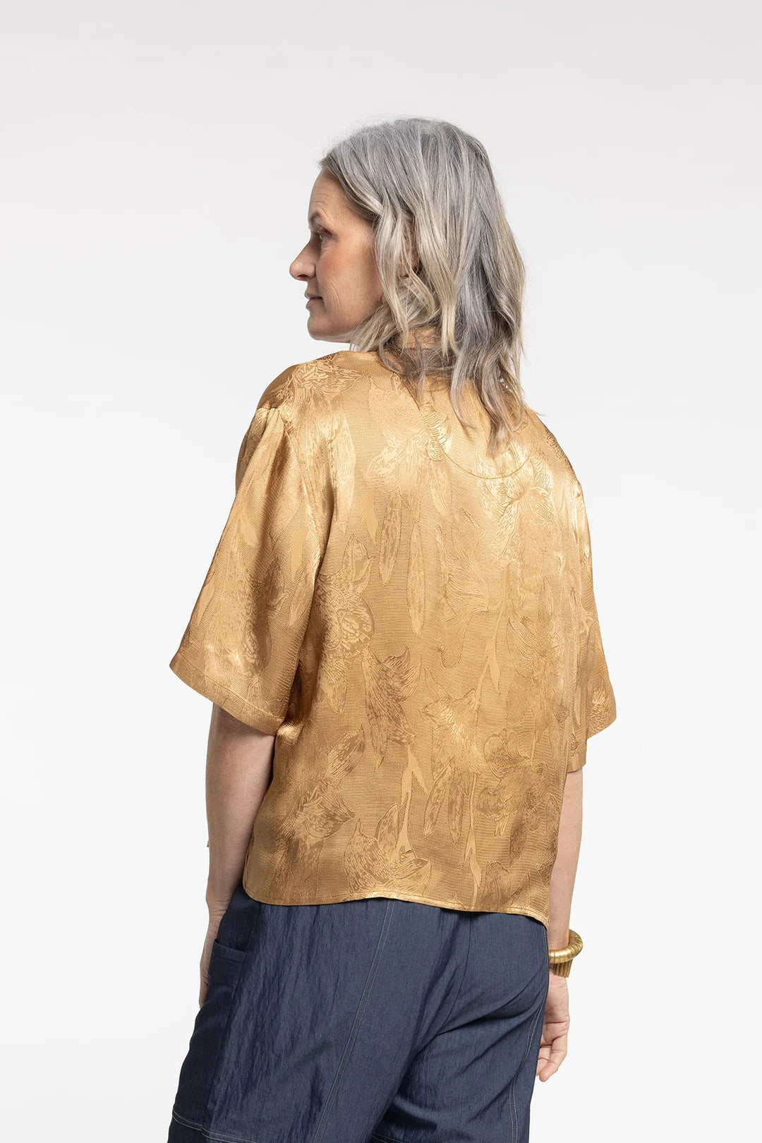 Smoking Shirt | Champagne
