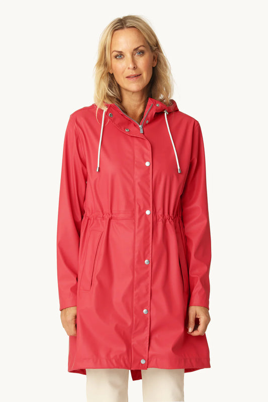RAIN230FR Long Parka Rain Jacket | Baked Apple
