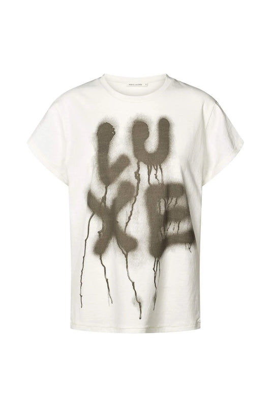 Ambla Luxe T-Shirt | Chalk