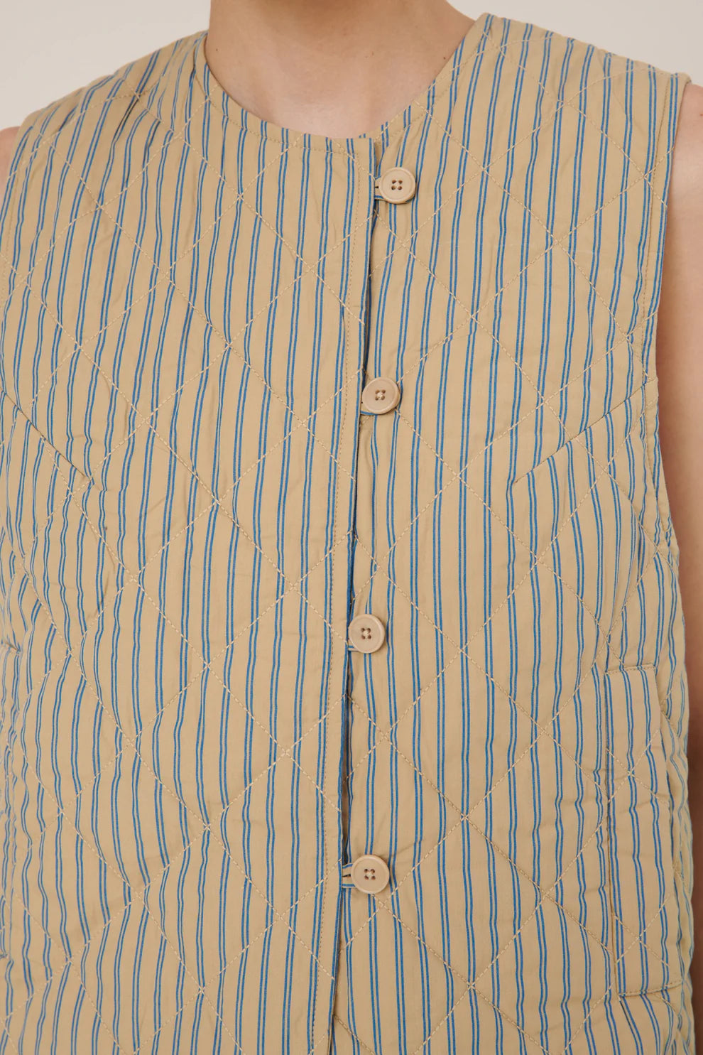 Axis Vest | Double Pinstripe