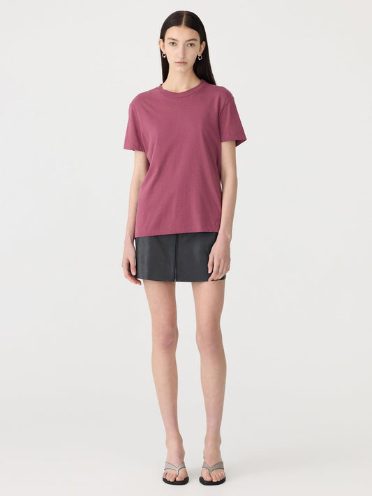 bassike | Classic t-shirt | Faded Plum | Palm Boutique