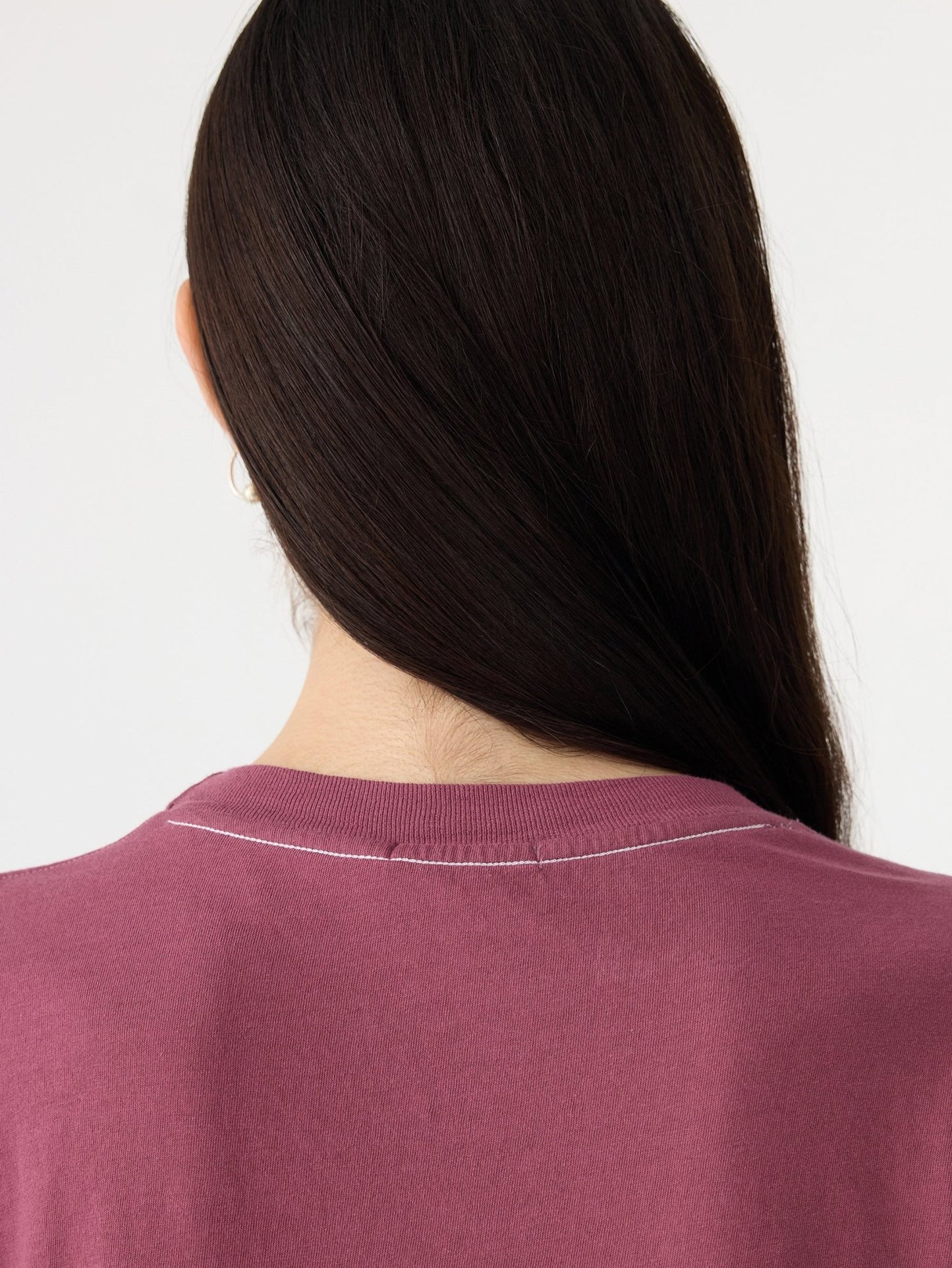 bassike | Classic t-shirt | Faded Plum | Palm Boutique