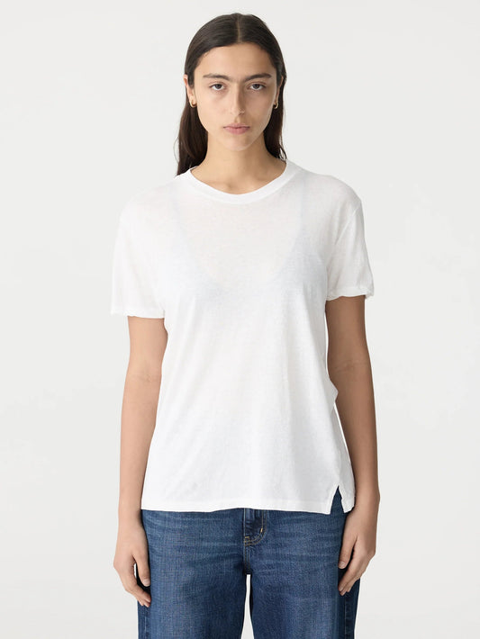 bassike | Classic t-shirt | White | Palm Boutique
