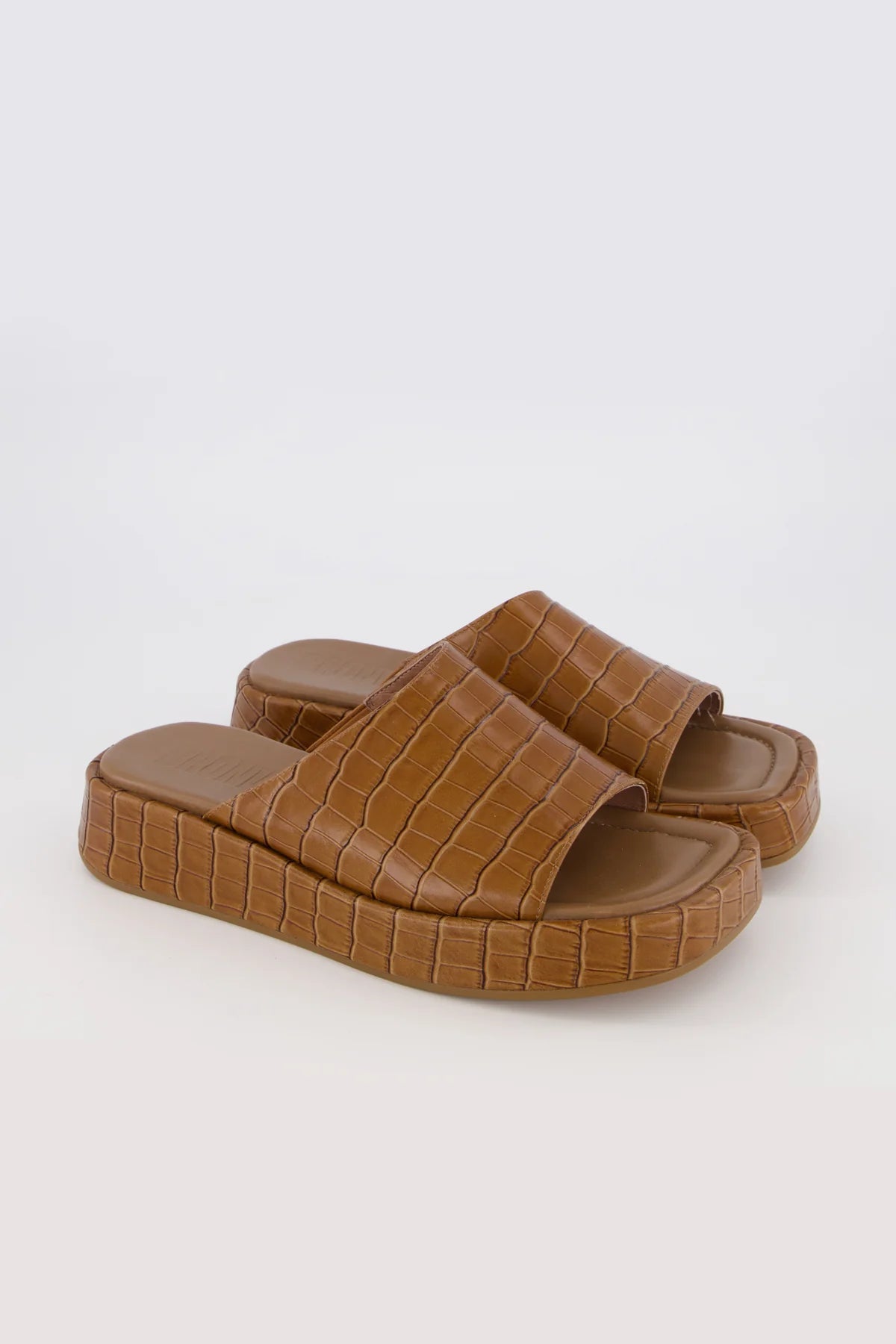 Bronwyn | Josephine | Tan Croc | Palm Boutique