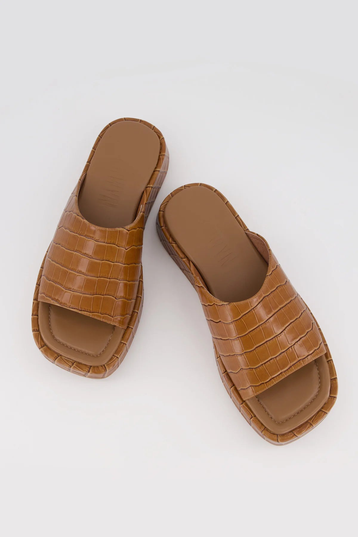Bronwyn | Josephine | Tan Croc | Palm Boutique
