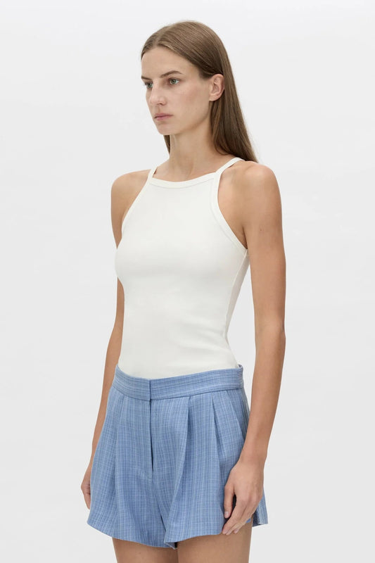 Camilla and Marc | Alba Spaghetti Strap Tank | Soft White | Palm Boutique