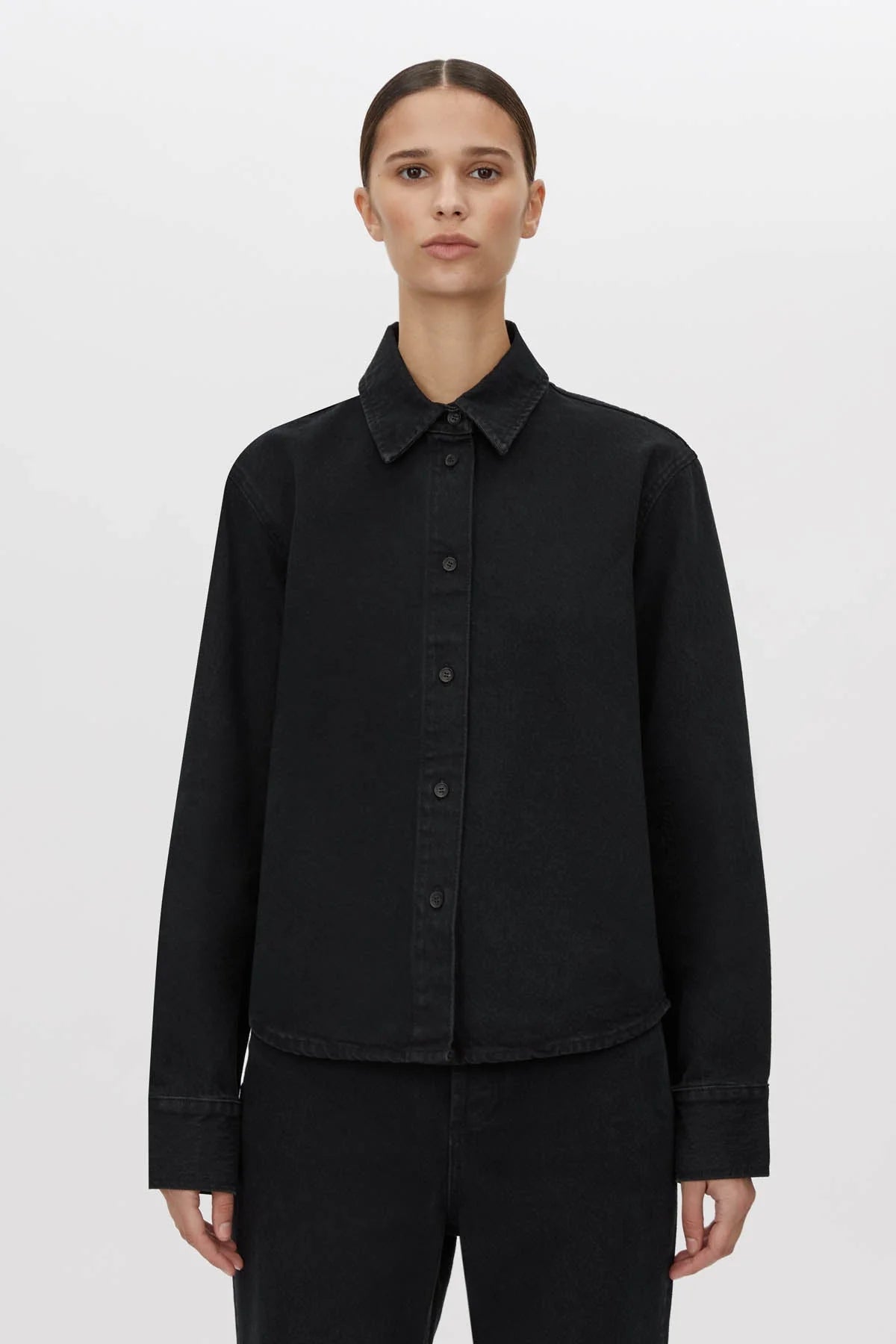 Camilla and Marc | Bay Denim Shirt | Inky Black | Palm Boutique
