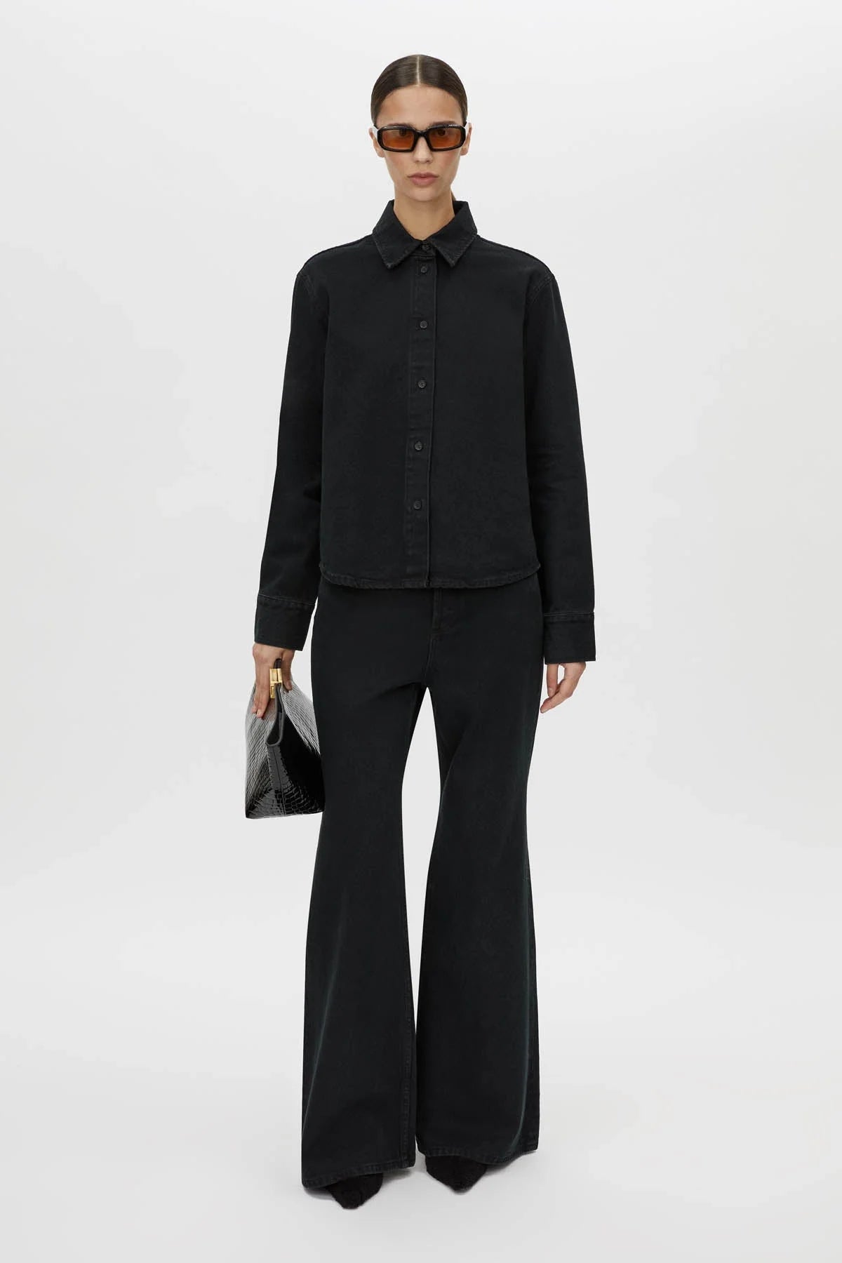 Camilla and Marc | Bay Denim Shirt | Inky Black | Palm Boutique