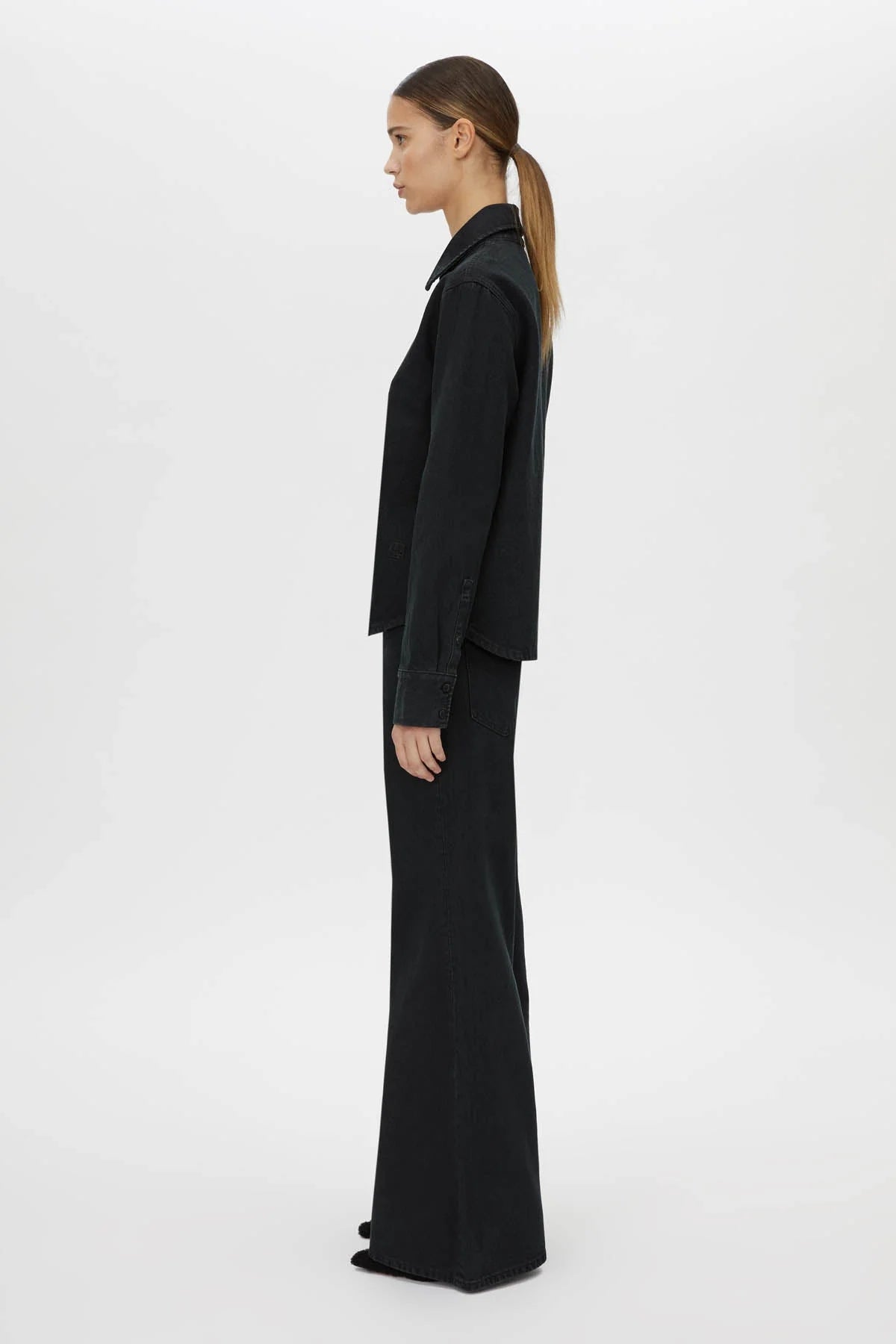 Camilla and Marc | Bay Denim Shirt | Inky Black | Palm Boutique