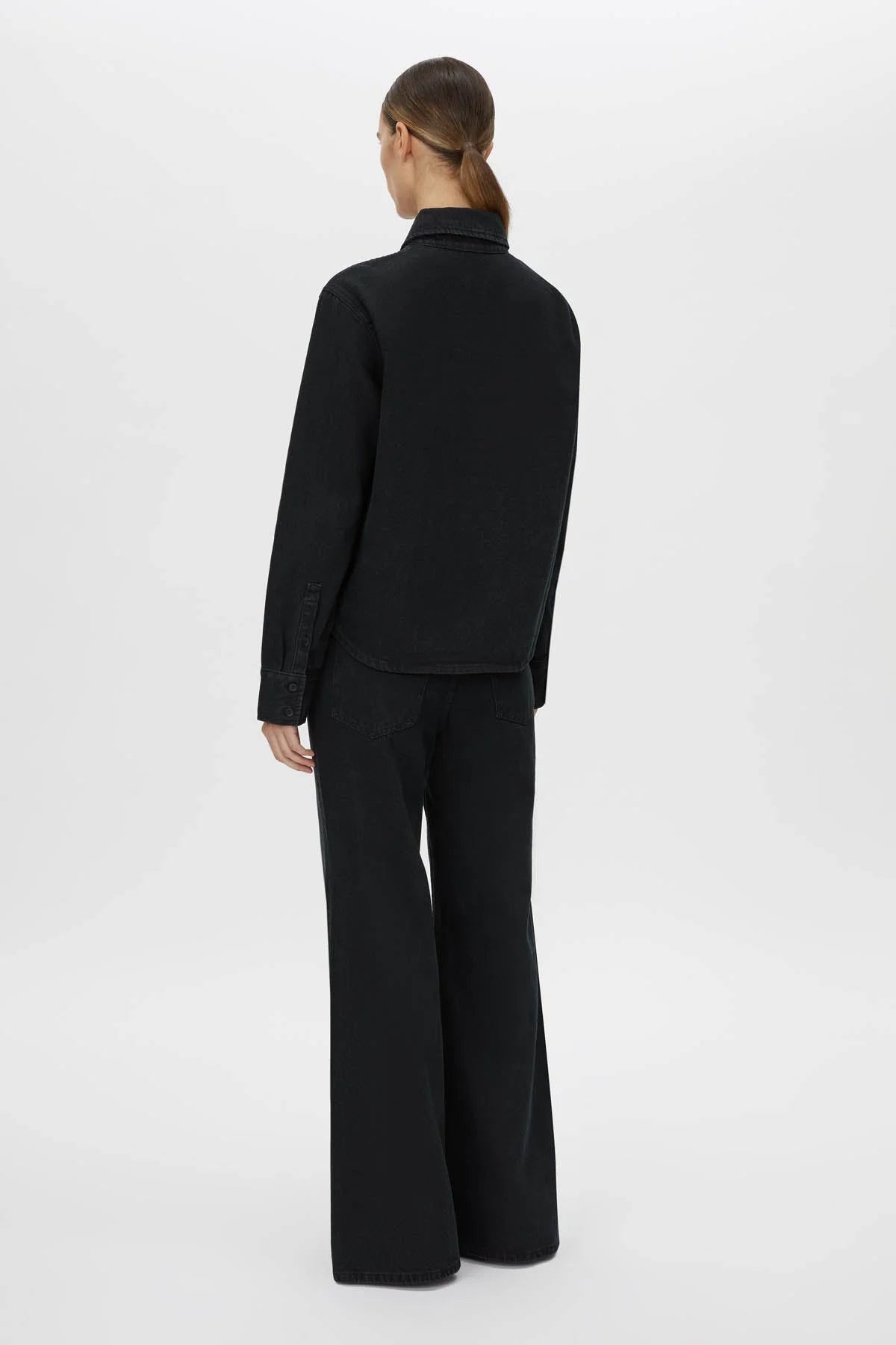 Camilla and Marc | Bay Denim Shirt | Inky Black | Palm Boutique