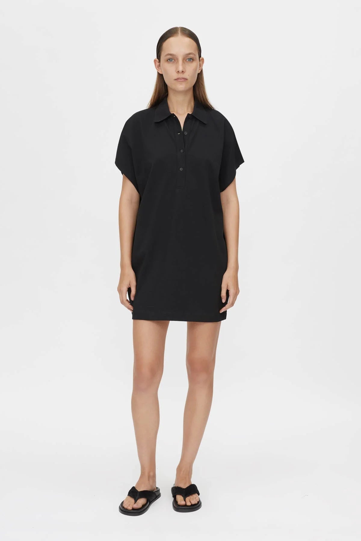 Camilla and Marc | Briar Polo Dress | Black | Palm Boutique