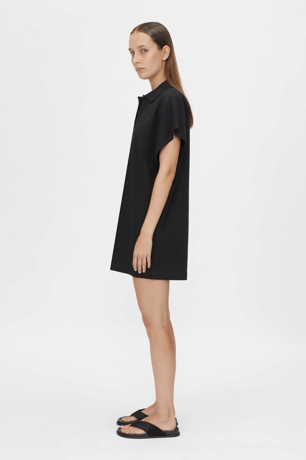 Camilla and Marc | Briar Polo Dress | Black | Palm Boutique