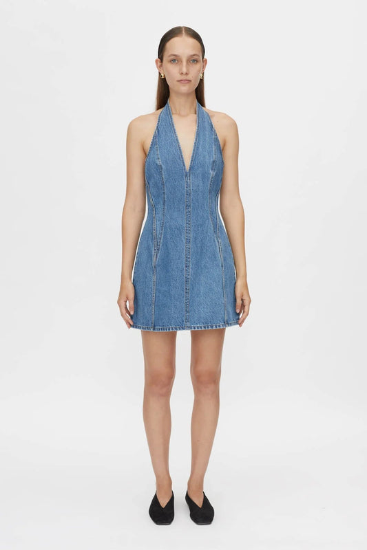 Camilla and Marc | Cascadia Denim Dress Mini | Classic Blue | Palm Boutique
