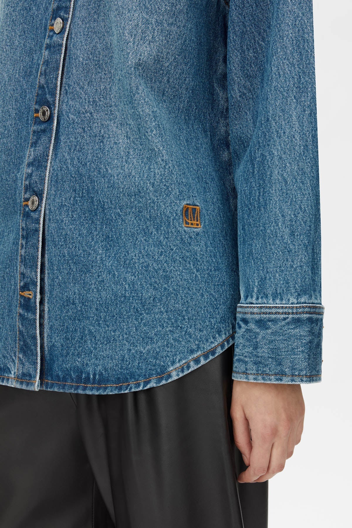 Camilla and Marc | Dalton Denim Shirt | Classic Blue | Palm Boutique