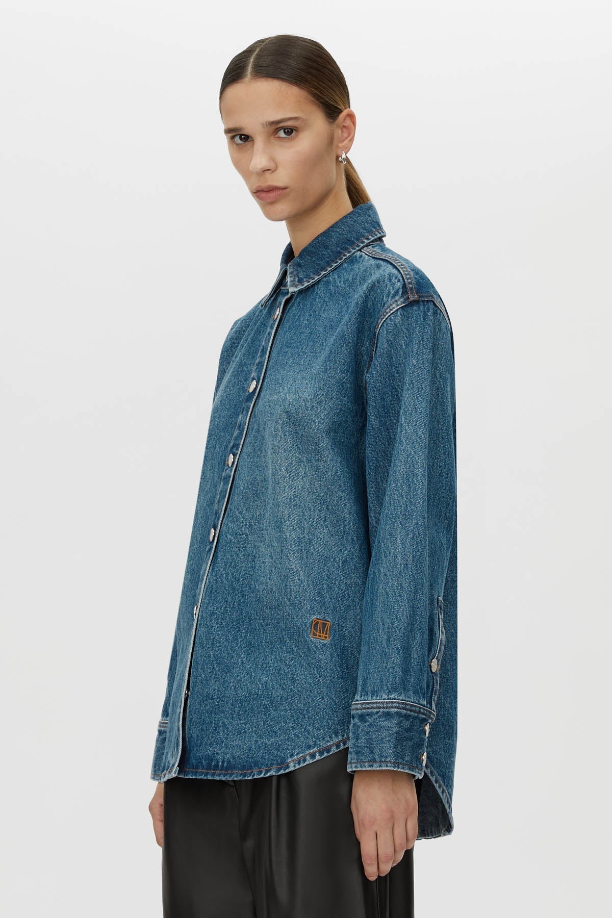 Camilla and Marc | Dalton Denim Shirt | Classic Blue | Palm Boutique
