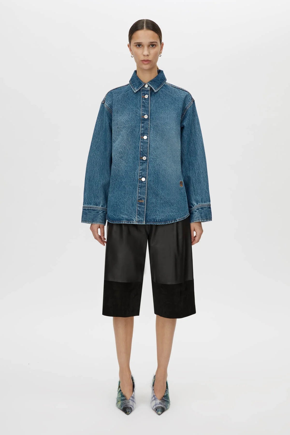 Camilla and Marc | Dalton Denim Shirt | Classic Blue | Palm Boutique