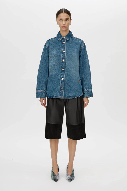Camilla and Marc | Dalton Denim Shirt | Classic Blue | Palm Boutique