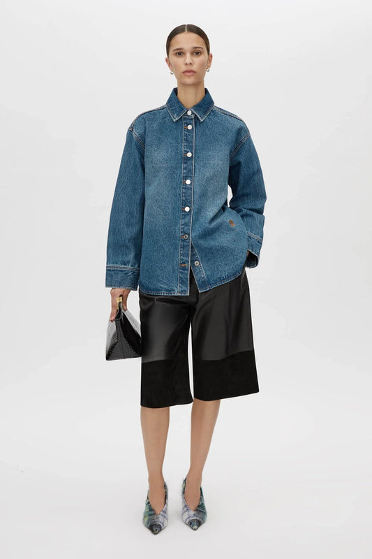 Camilla and Marc | Dalton Denim Shirt | Classic Blue | Palm Boutique
