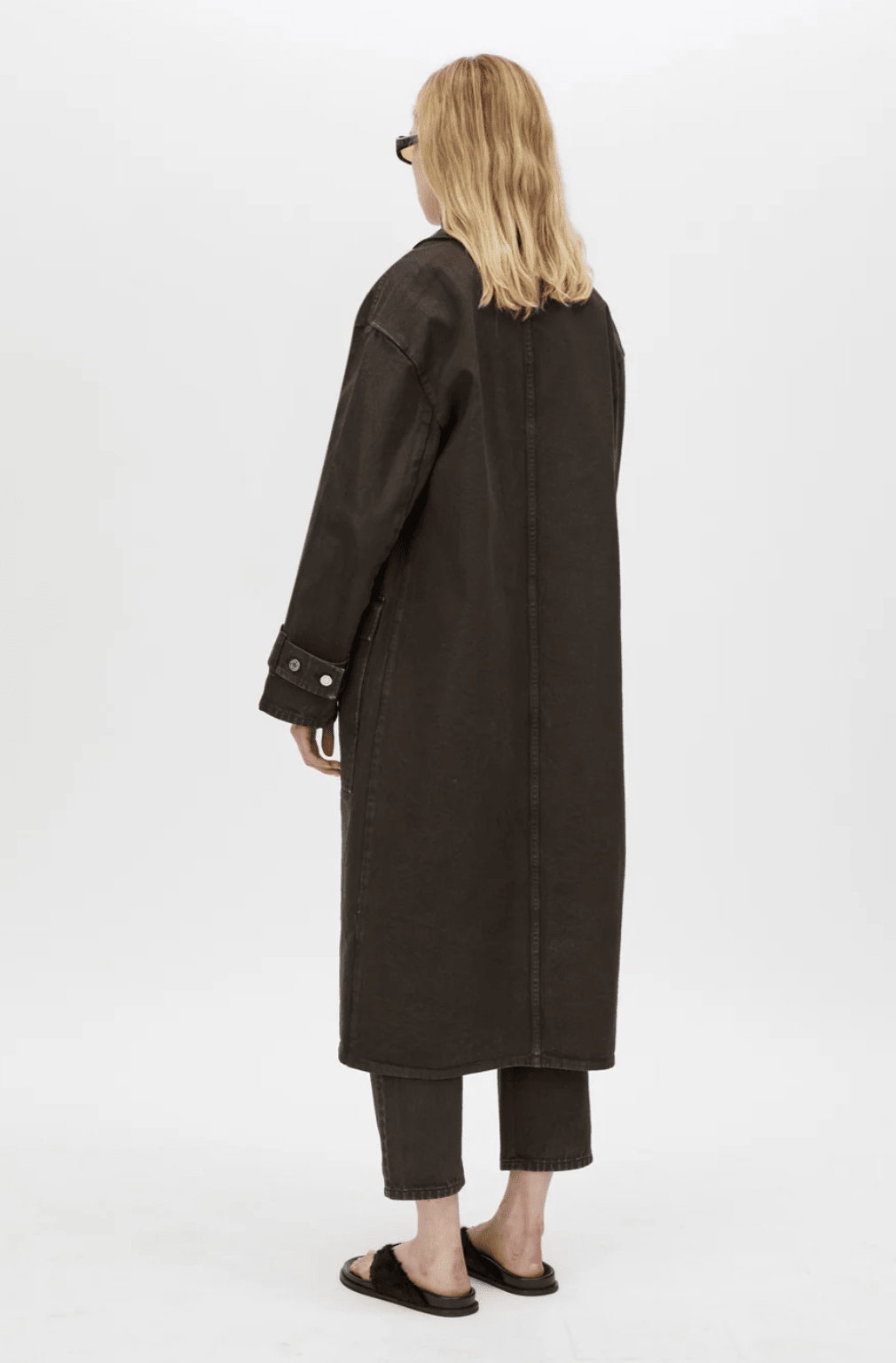 Camilla and Marc | Enzo Denim Coat | Espresso | Palm Boutique