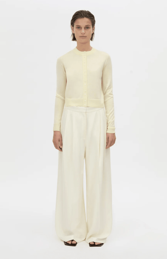 Camilla and Marc | Leona Knit Cardigan | Soft Lemon | Palm Boutique