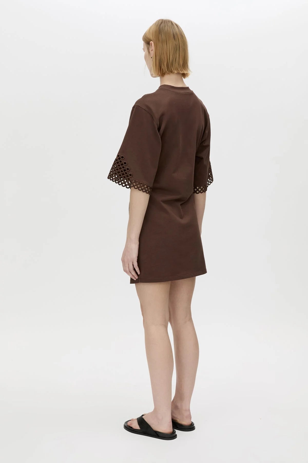 Camilla and Marc | Lolani Mini Tee Dress | Chocolate | Palm Boutique