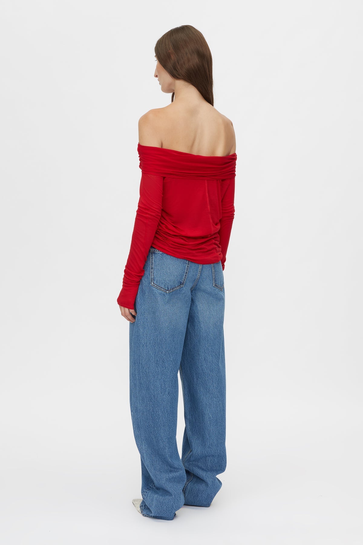 Camilla and Marc | Marjorie Top | Ruby Red | Palm Boutique
