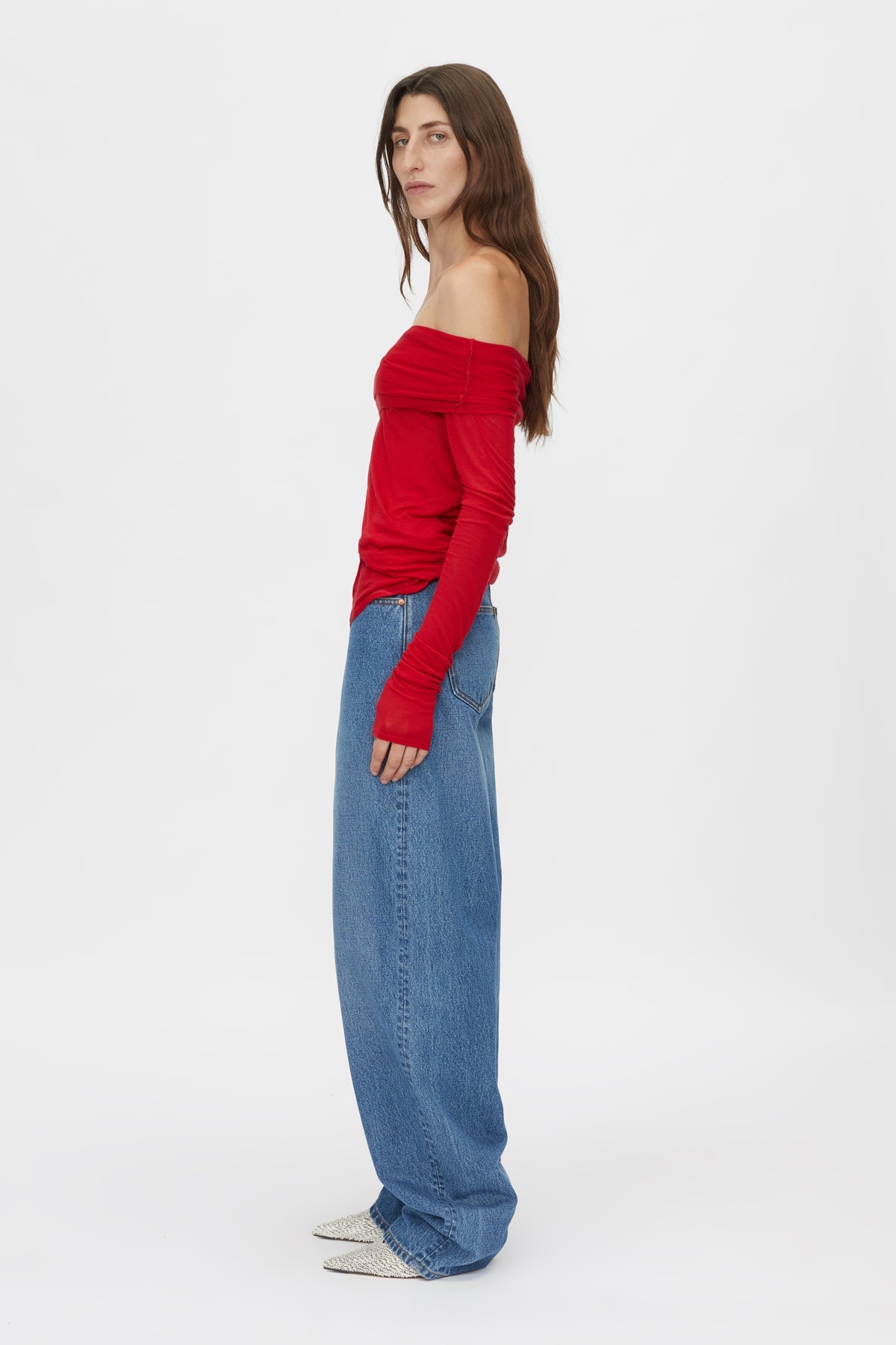 Camilla and Marc | Marjorie Top | Ruby Red | Palm Boutique