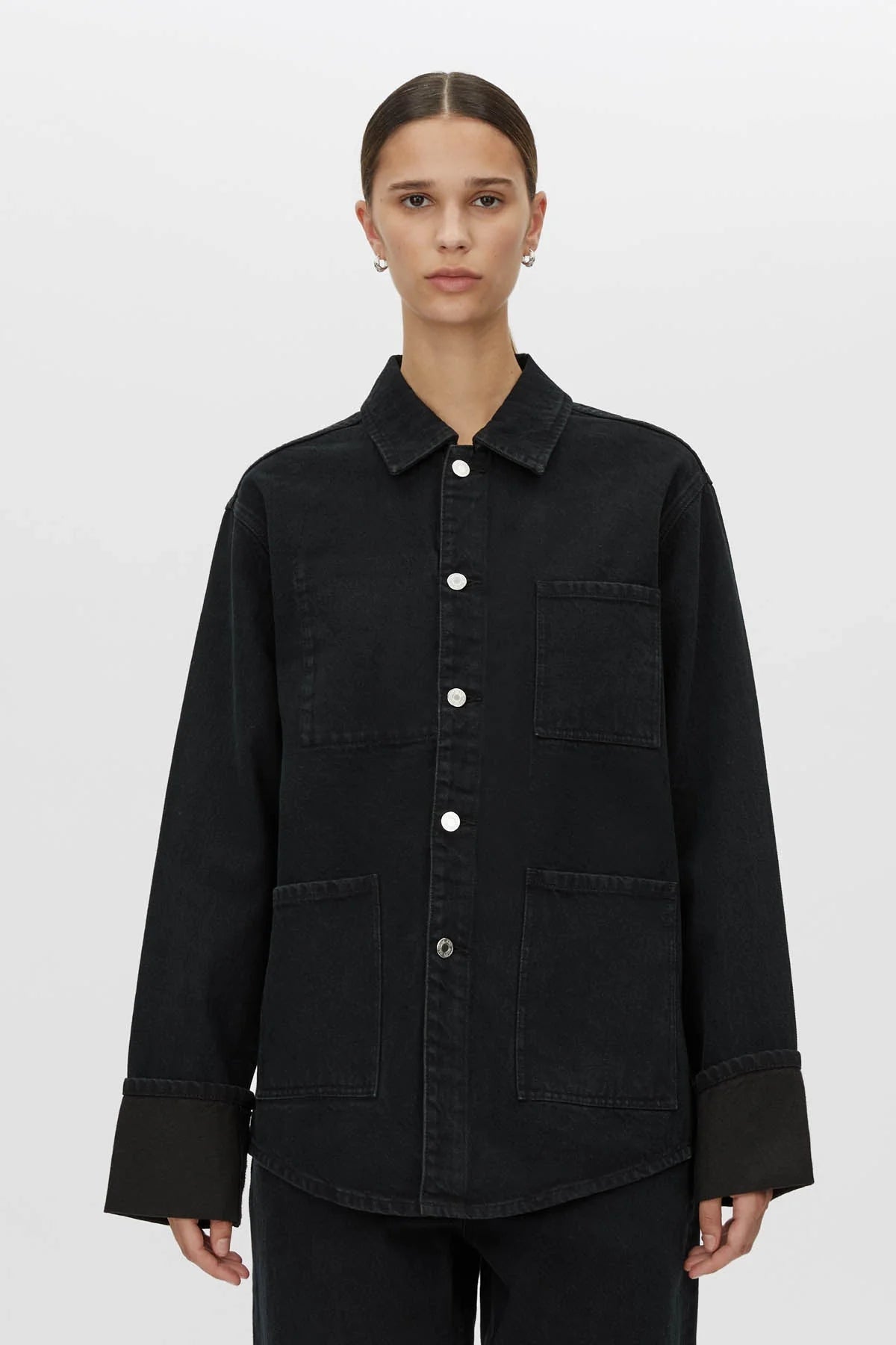 Camilla and Marc | Sadie Denim Jacket | Inky Black | Palm Boutique
