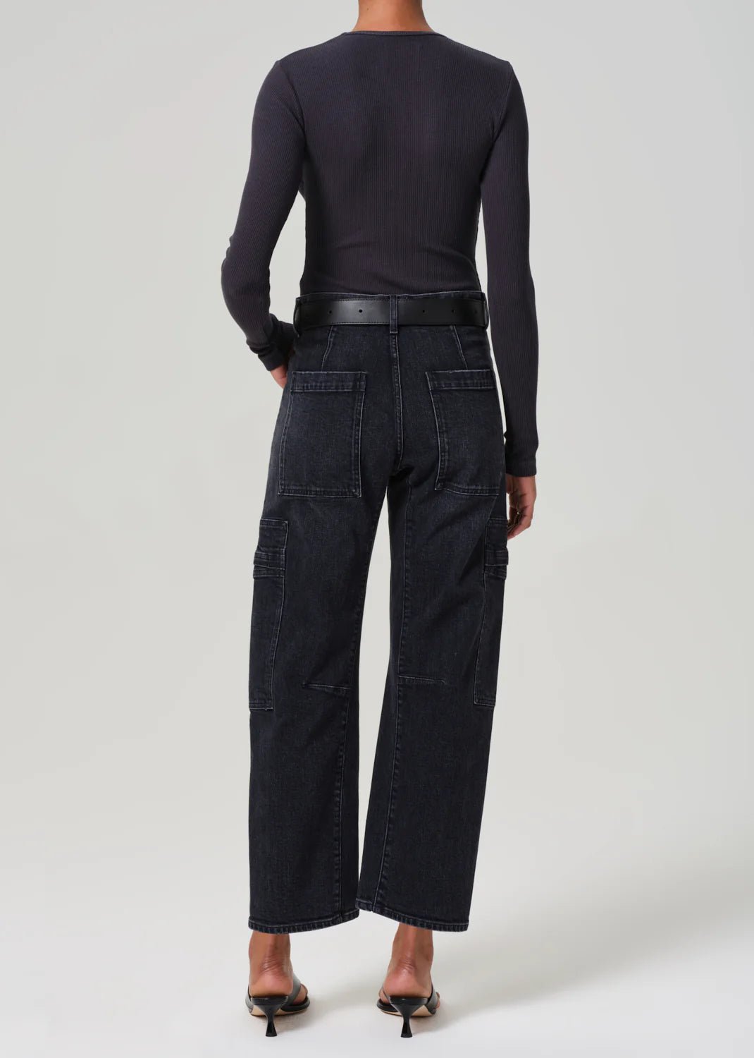 Citizens of Humanity | Marcelle Cargo | Black (Trinity) | Palm Boutique