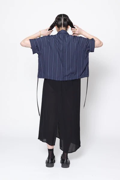 Company Of Strangers | Admiration Shirt | Navy Stripe | Palm Boutique