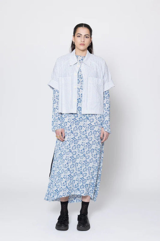 Company Of Strangers | Admiration Shirt | White Stripe | Palm Boutique