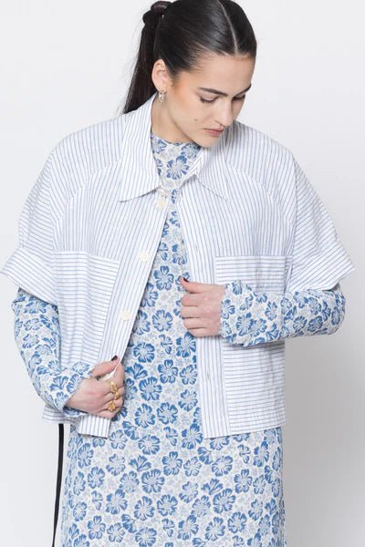 Company Of Strangers | Admiration Shirt | White Stripe | Palm Boutique
