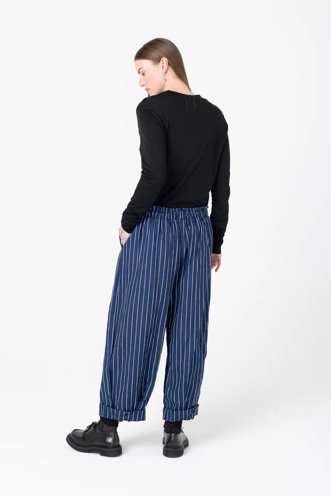 Company Of Strangers | Calibrate Pant | Denim Stripe | Palm Boutique
