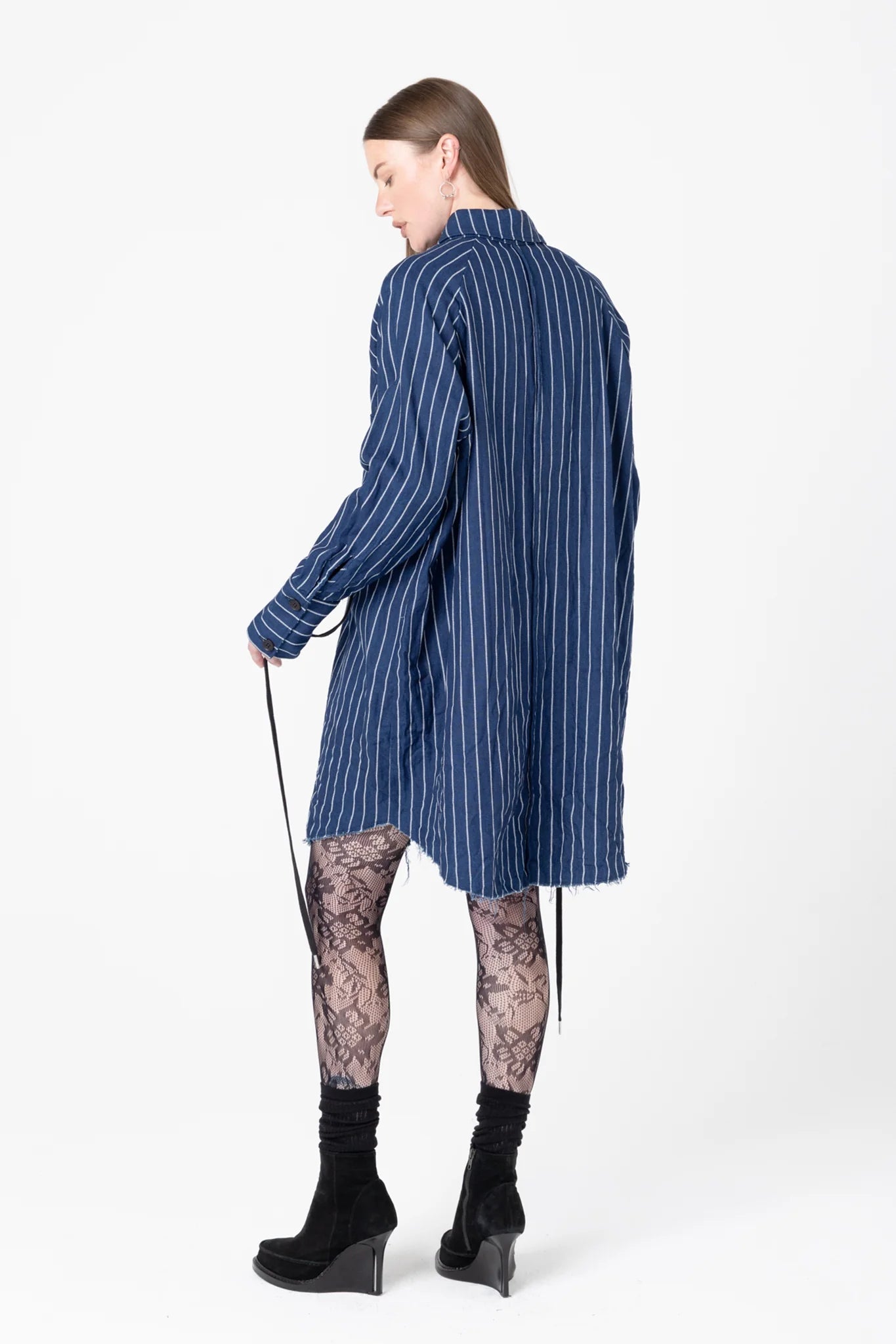 Company Of Strangers | Facts Shirtdress | Denim Stripe | Palm Boutique