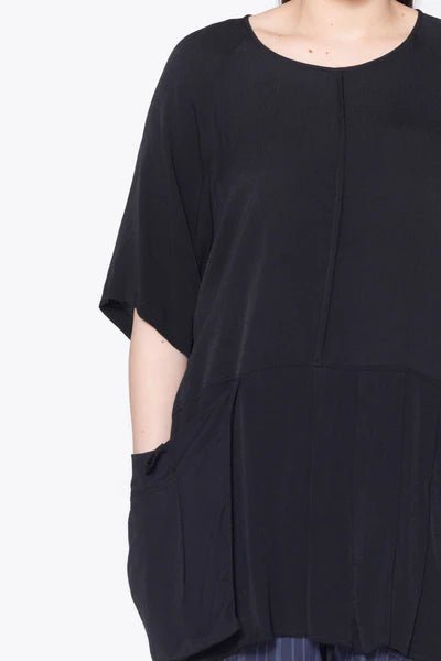 Company Of Strangers | Panic Tee | Black Twill | Palm Boutique