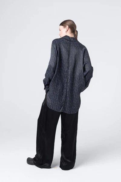 Company Of Strangers | Perfect Day Shirt | Black Paisley | Palm Boutique