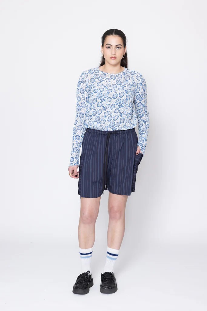 Company Of Strangers | Persona Shorts | Navy Stripe | Palm Boutique
