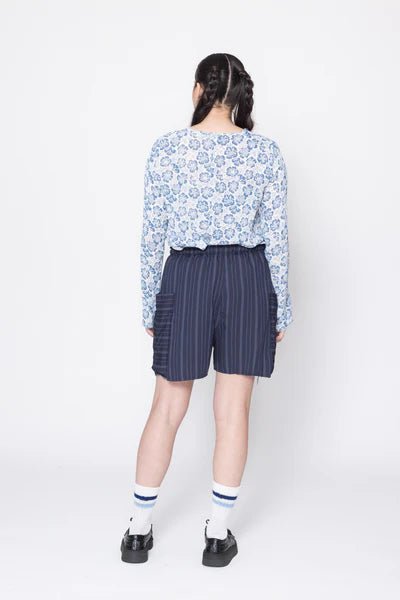 Company Of Strangers | Persona Shorts | Navy Stripe | Palm Boutique