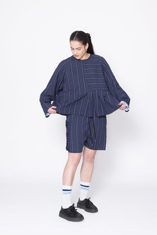 Company Of Strangers | Sting Sweater | Navy Stripe | Palm Boutique
