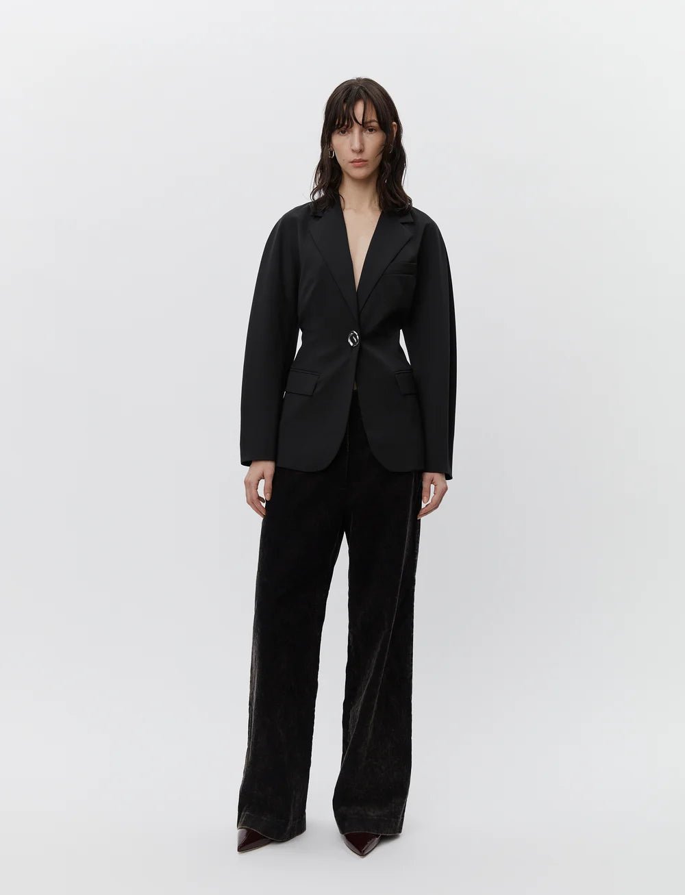 DAY Birger Et Mikkelsen | Clemens Classic Wool Blend | Black | Palm Boutique
