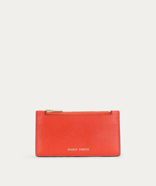 Deadly Ponies | Card Holder | Tamarillo | Palm Boutique