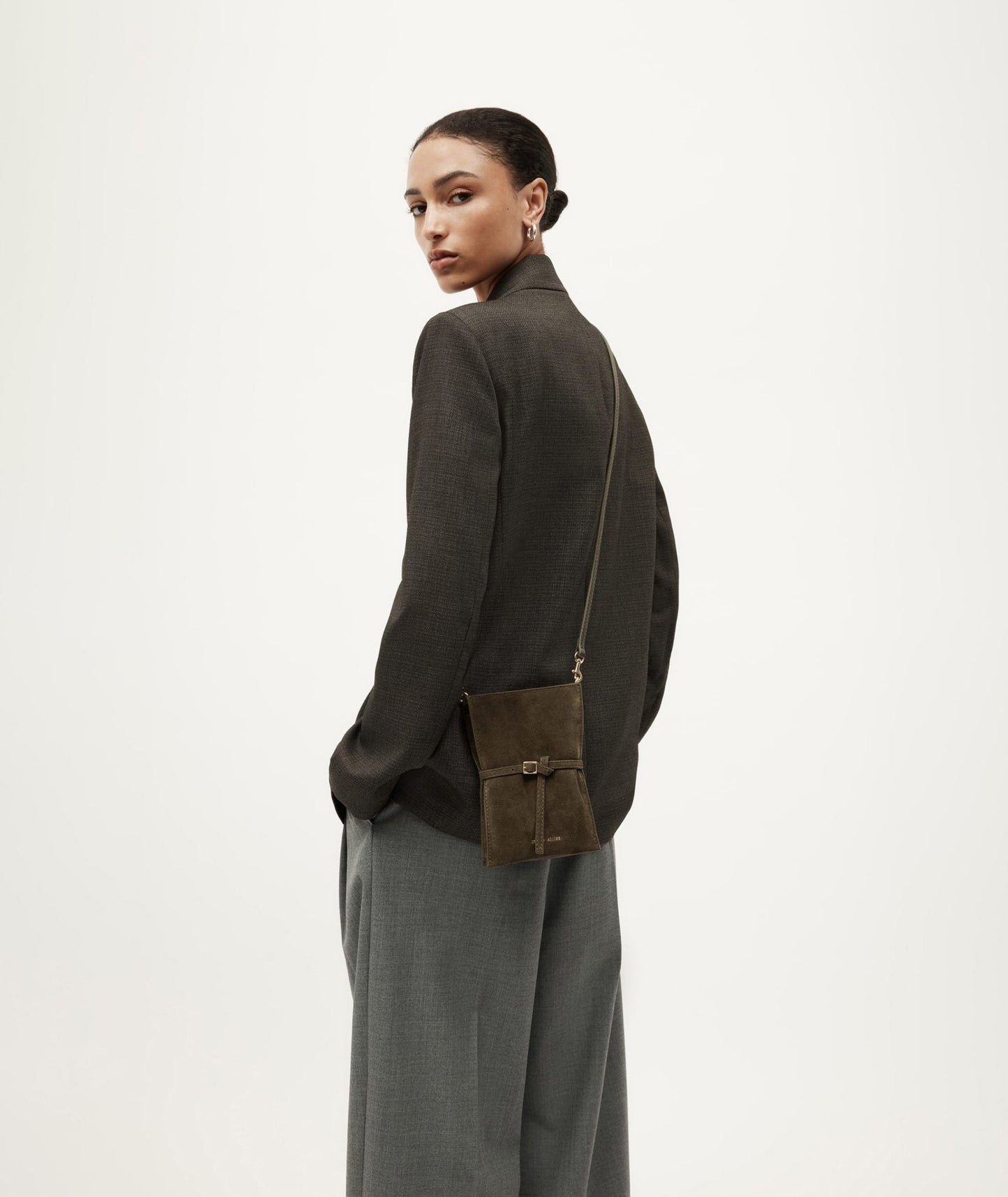 Deadly Ponies | Mr Penny Pouchette | Kale Suede | Palm Boutique